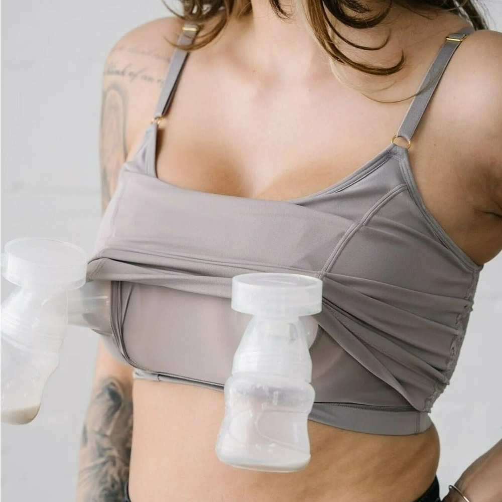 Davin&Adley Pumping/Nursing Bra, L
